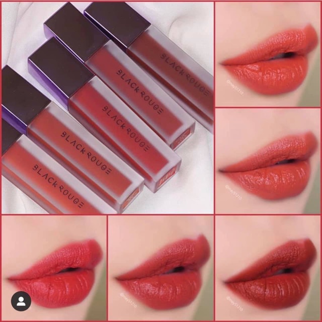 ( Sẵn - 17 màu ) Son kem Black Rouge Air Fit Velvet Tint | Thế Giới Skin Care