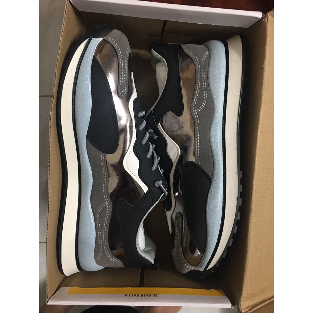 Giày Thể Thao Nam ❤️ FREESHIP ❤️ Giày Sneaker Tăng Chiều Cao, Phối Màu, Thời Trang Trẻ Trung, Cực Ngầu, Hot Trend - S110