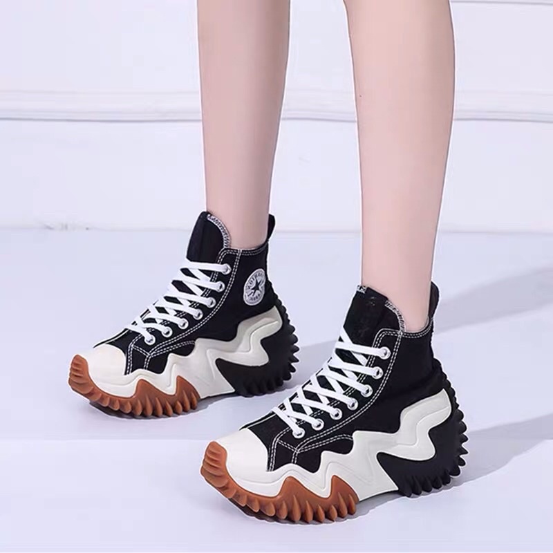 ẢNH THẬT GIÀY THỂ THAO SIÊU TÔN DÁNG,GIÀY ĐẾ CAO ULZZANG ĐỦ SIZE NAM NỮ