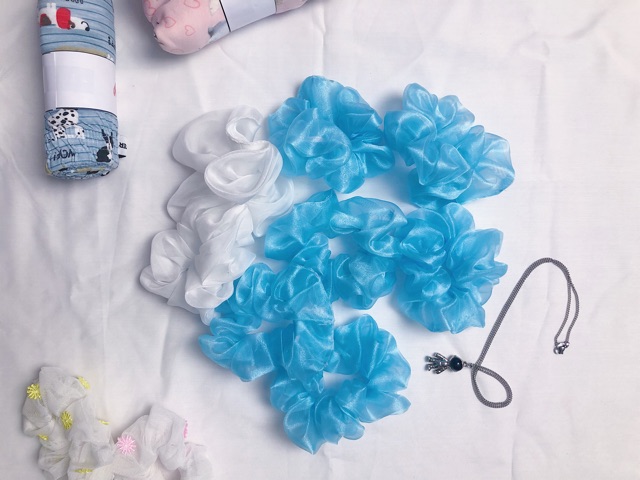 SCRUNCHIE Dây cột tóc Hot trend