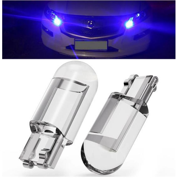 1 Bóng Đèn LED T10 W5W WY5W 164 501 COB Cho Xe Hơi
