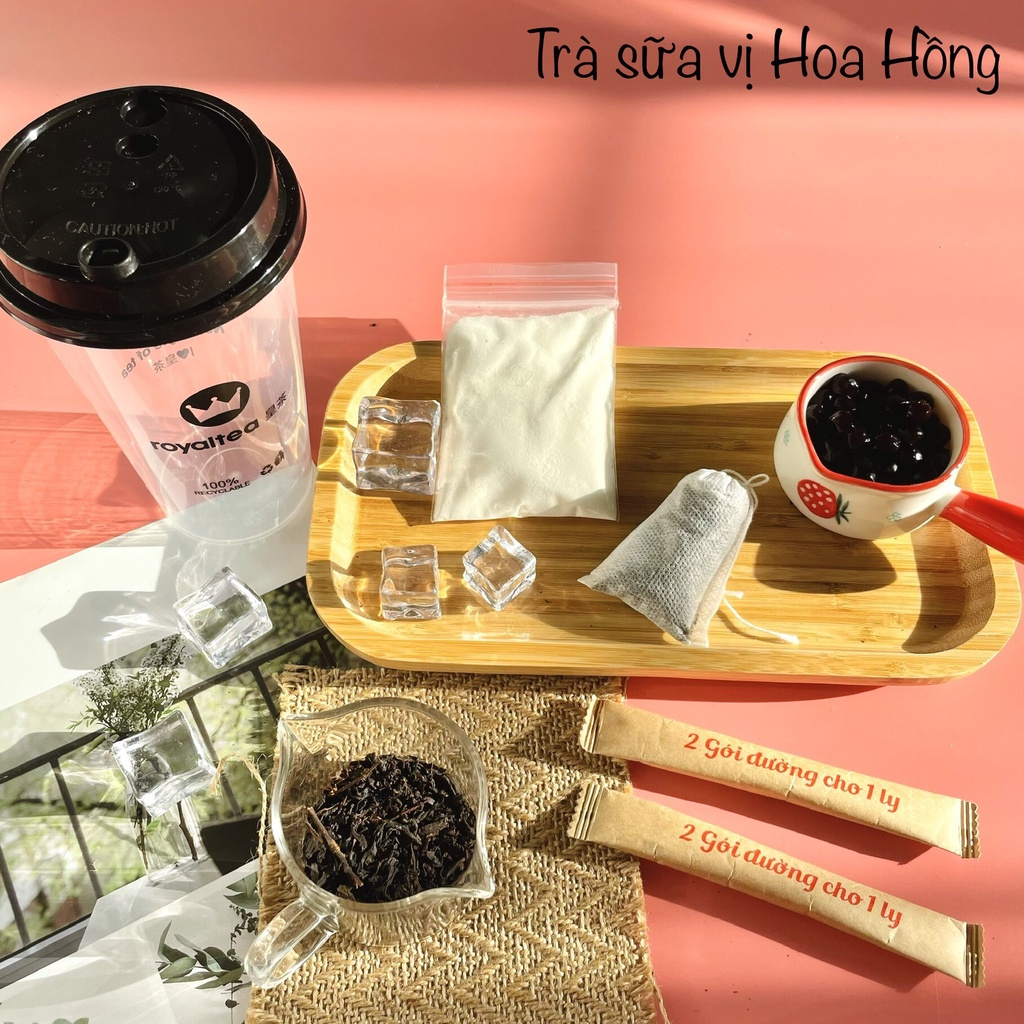 Trà sữa ❤️FREESHIP❤️ Royaltea Vị Hoa Hồng. Trà sữa tự pha [CHÍNH HÃNG] Royaltea chuẩn vị. | BigBuy360 - bigbuy360.vn