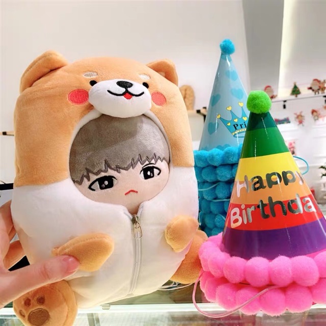 Túi ngủ cáo cho doll 20cm