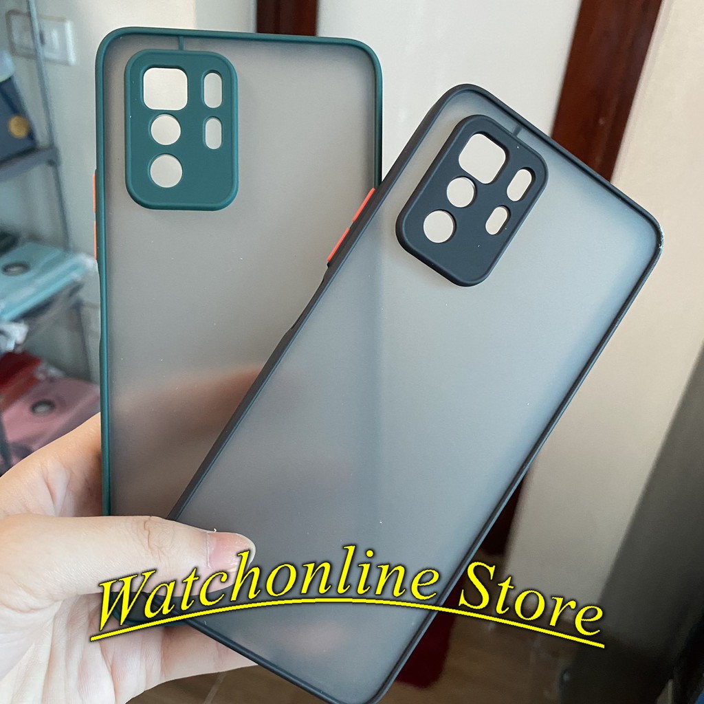 Ốp lưng cao su non Xiaomi Redmi Note 10 5G   / Note 10 pro 5G Note 11 4g Note 11s nhám viền màu