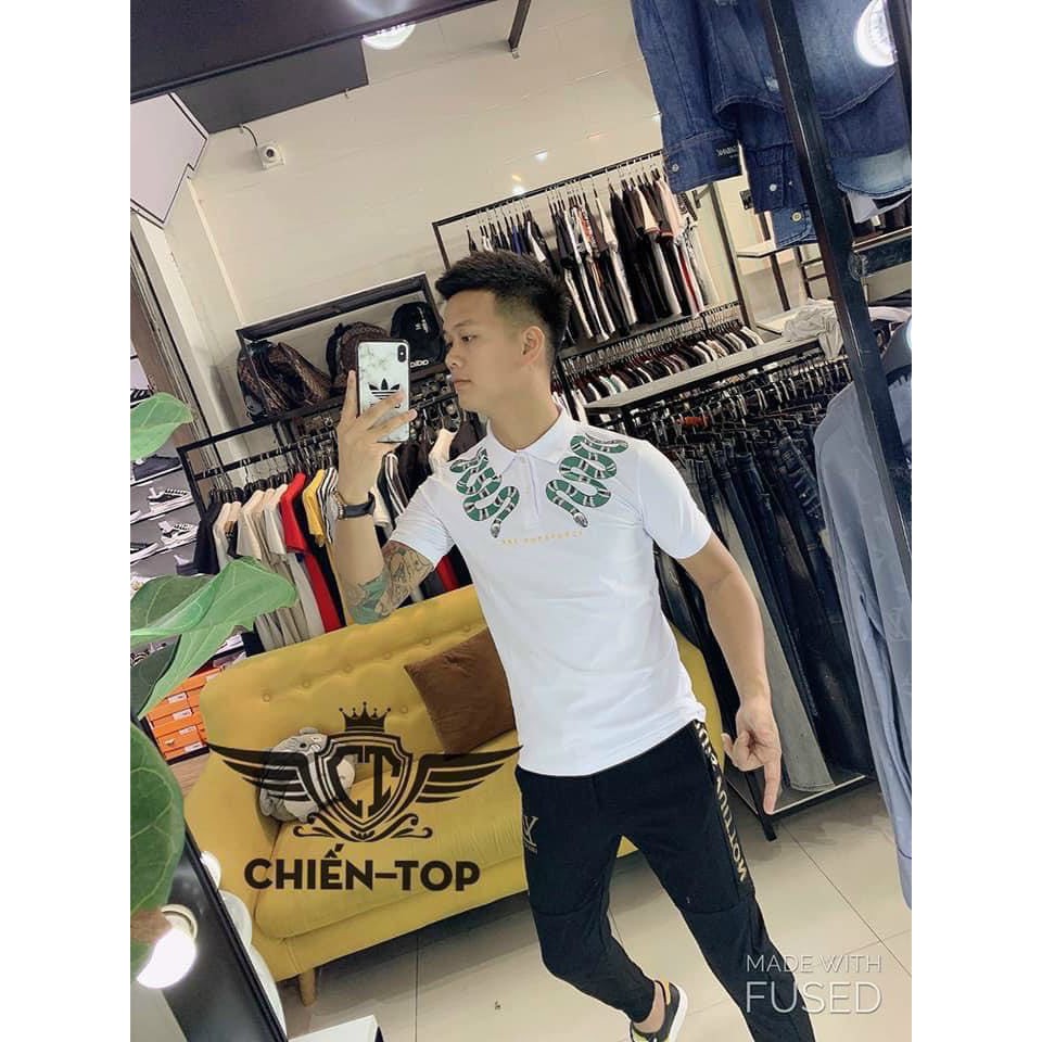 Áo thun nam BBR polo đẹp có cổ tay ngắn 2 màu giá rẻ cao cấp AHFASHION HL1 | BigBuy360 - bigbuy360.vn