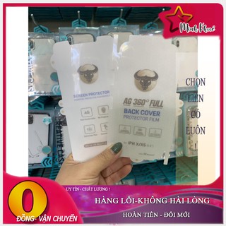 Dán PPF full lưng & viền Chống bám vân tay bảo vệ máy siêu tốt .Chống xước & đặc biệt