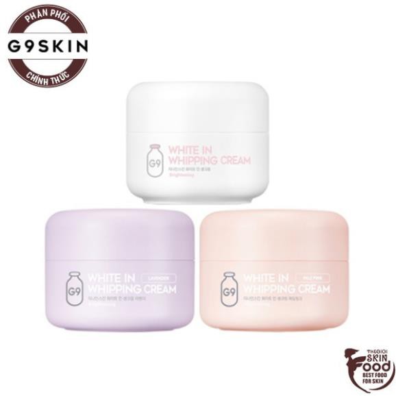 [ Mini 15g ] Kem Dưỡng Trắng G9Skin White In Whipping Cream