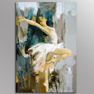 1 Bức Tranh Vải Canvas Ghép Hình Vũ Công Múa Ba Lê Trang Trí Nội Thất