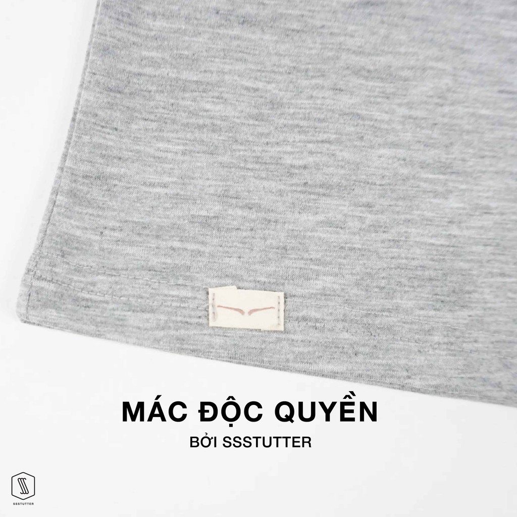 Áo Phông nữ SSSTUTTER cổ tròn ngắn tay dáng xuông chất cotton thoáng mát Great Life Tee / HER | BigBuy360 - bigbuy360.vn