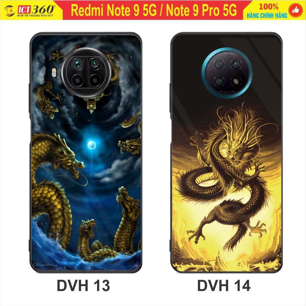 Ốp Lưng Kính Xiaomi Redmi Note 9 5G / Note 9 Pro 5G- in Theo Yêu Cầu - Nhiều Hình