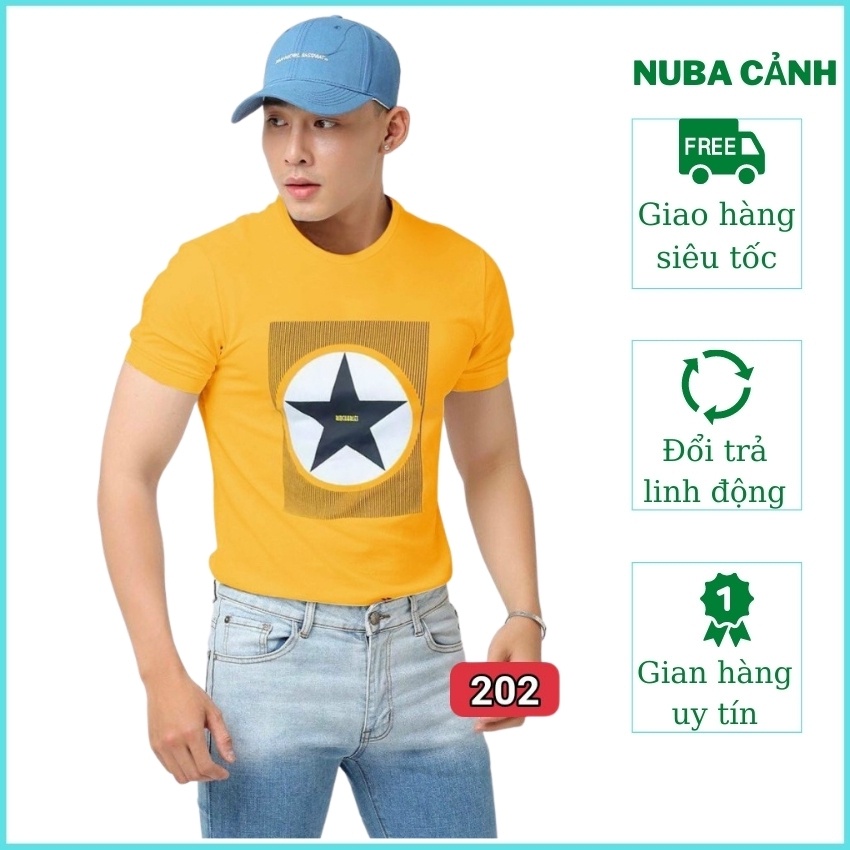 Áo thun nam ngắn tay co giãn 4 chiều, áo phông có cổ TCS 219