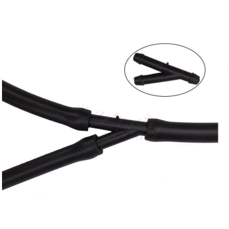 Đầu Nối Ống Nước xịt rửa kính Hình Chữ Y T thẳng 4mm chia 3 3.5 ly Cần Gạt trước Xe Hơi ô tô cho Toyota