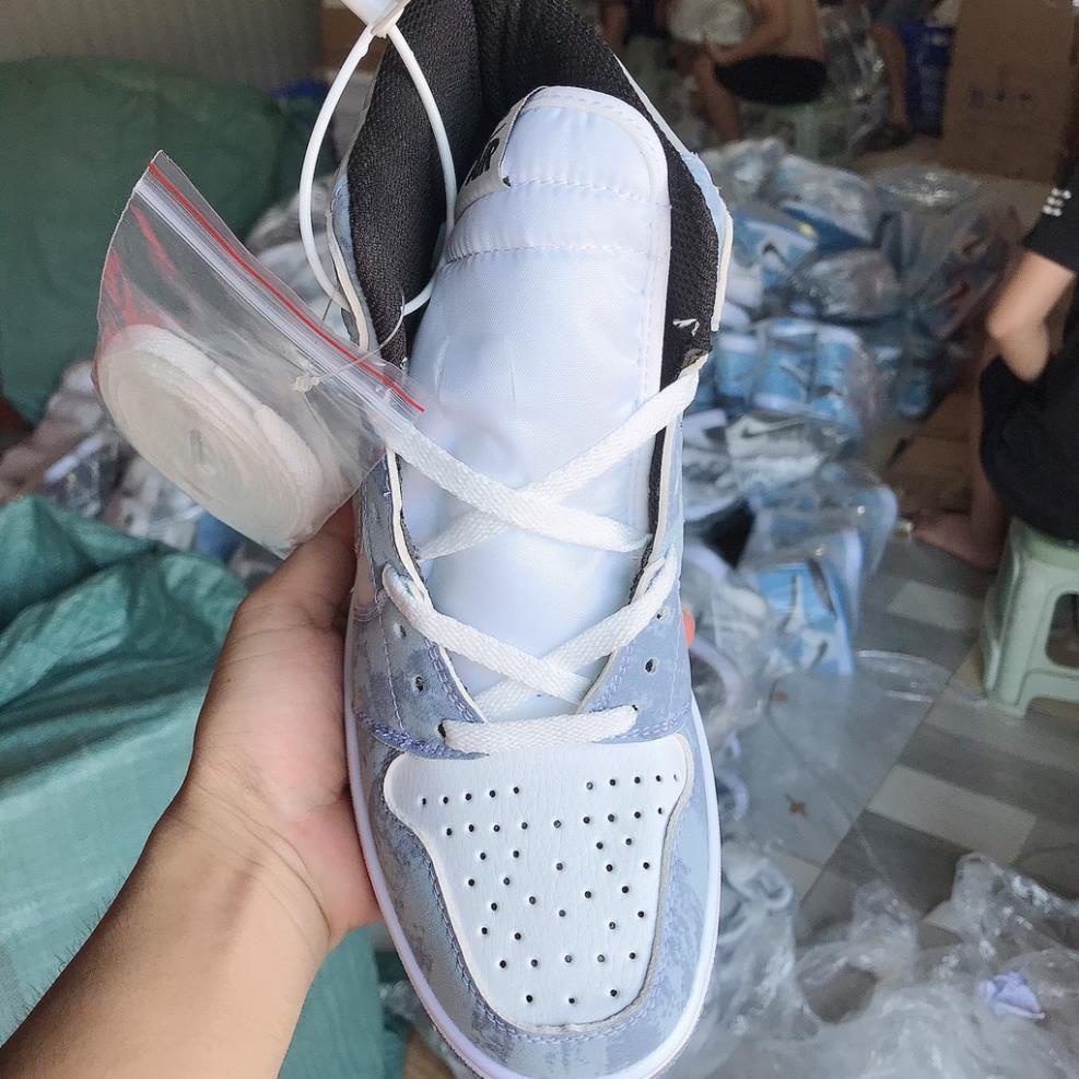 Giày Sneaker Jordan Cao Cổ Hyper Royal Xanh Phấn Giày Thể Thao Nam Nữ hot trent 2021-2022