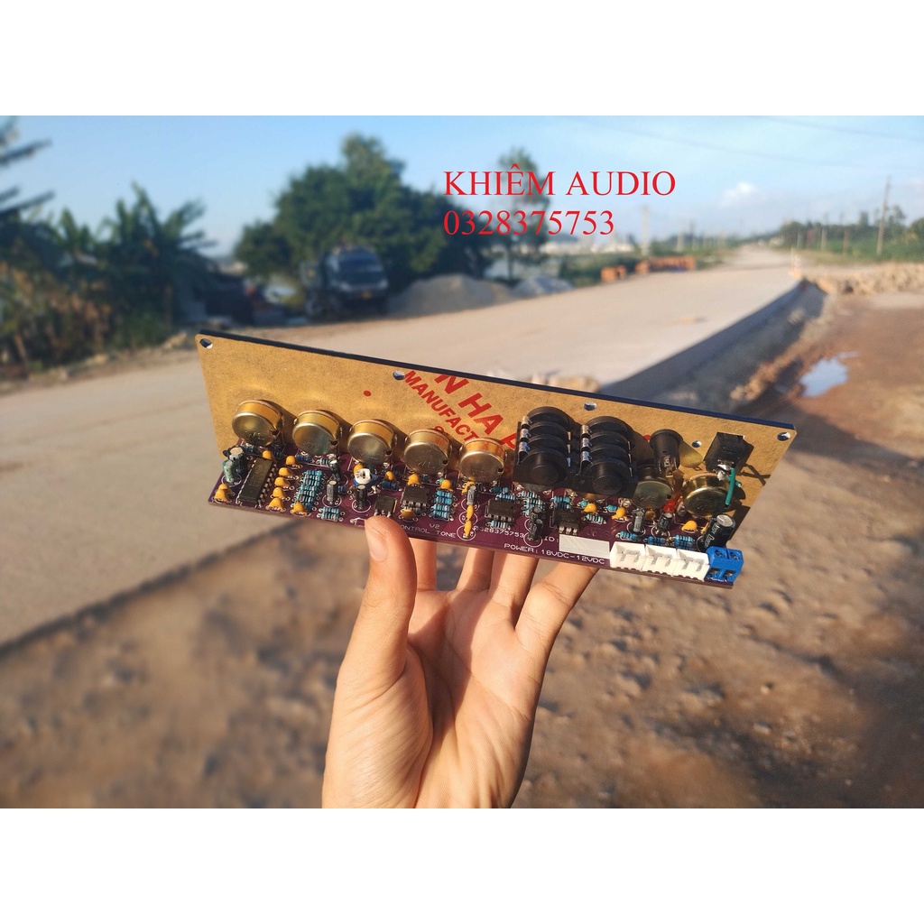 Mạch karaoke control 9 nút,11 nút nguồn đơn, echo siêu hay bản V2