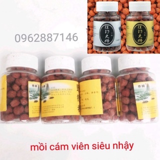 Mồi câu cá mồi cám viên 120 viên vip