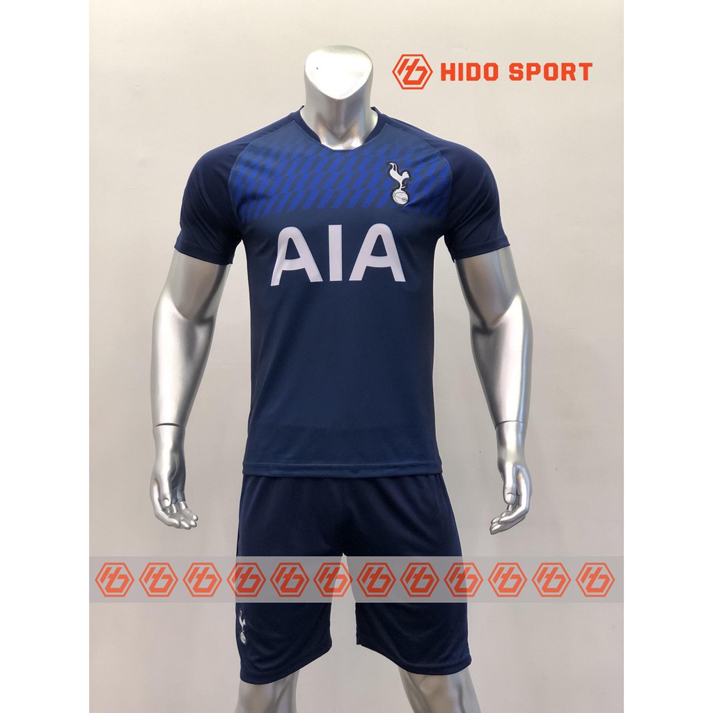 Quần áo bóng đá TOTTENHAM màu XANH ĐẬM đồ đá banh mới 2019-20