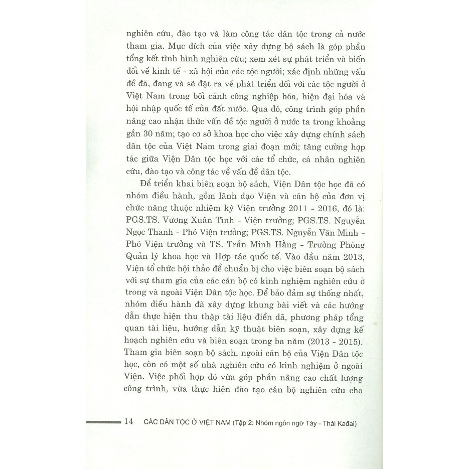 Sách - Các Dân Tộc Ở Việt Nam - Tập 2: Nhóm Ngôn Ngữ Tày - Thái KaĐai | BigBuy360 - bigbuy360.vn
