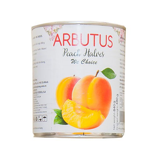 Đào ngâm arbutus- 840g