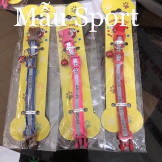 VÒNG CỔ CHÓ MÈO DƯỚI 10kg