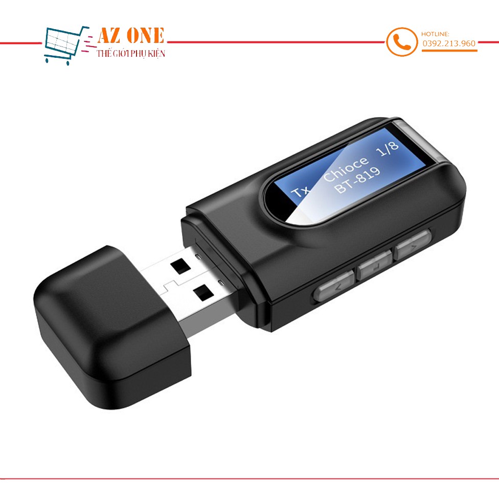 Thiết Bị Thu Phát Nhạc Không Dây Bluetooth 5.0 BT-2IN1