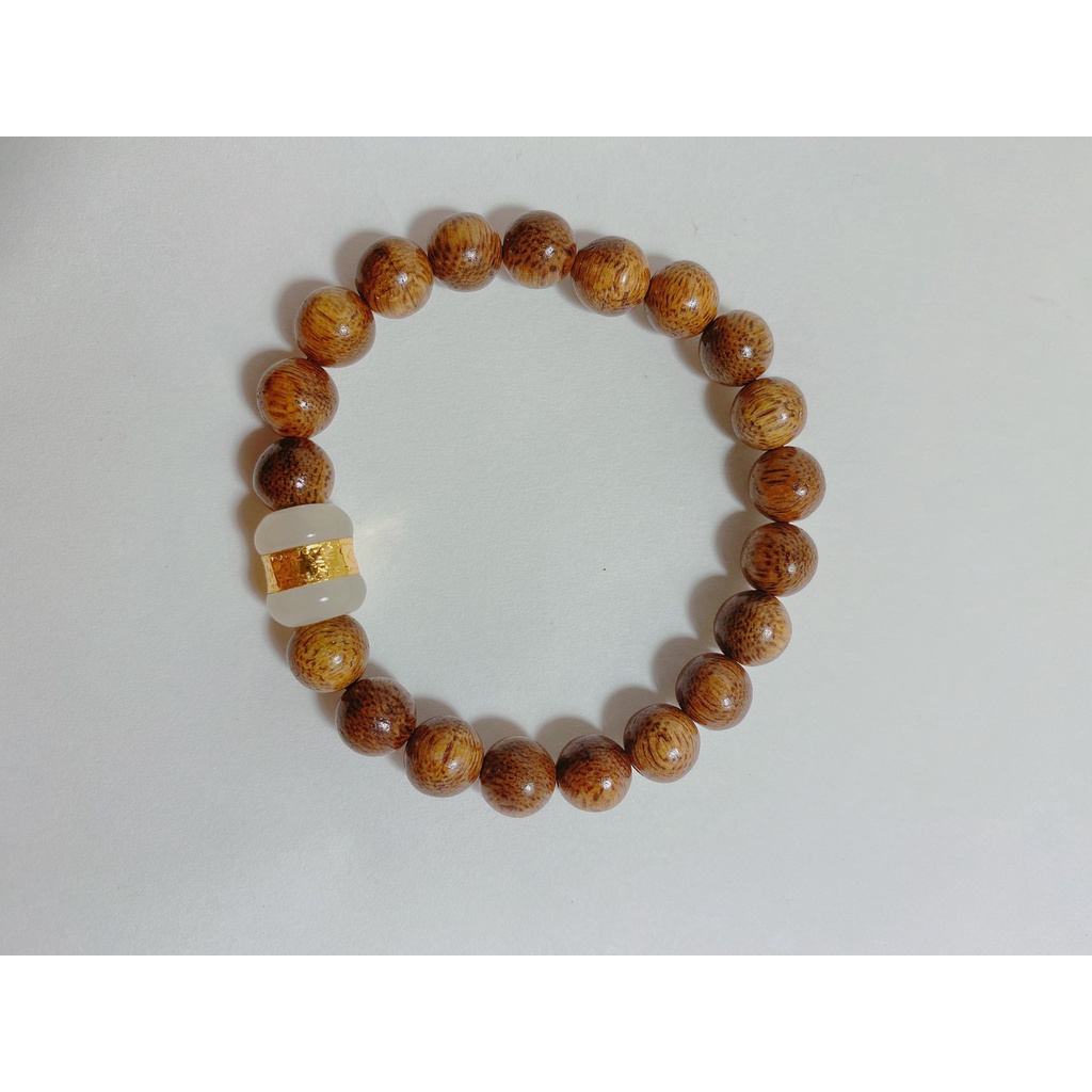 Vòng trầm hương mix lu thống- Chấn Phong- Vạn sự hanh thông, may mắn, tài lộc