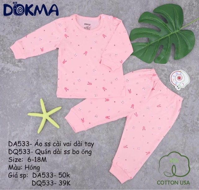 Dokma- Bộ cài vai dài tay