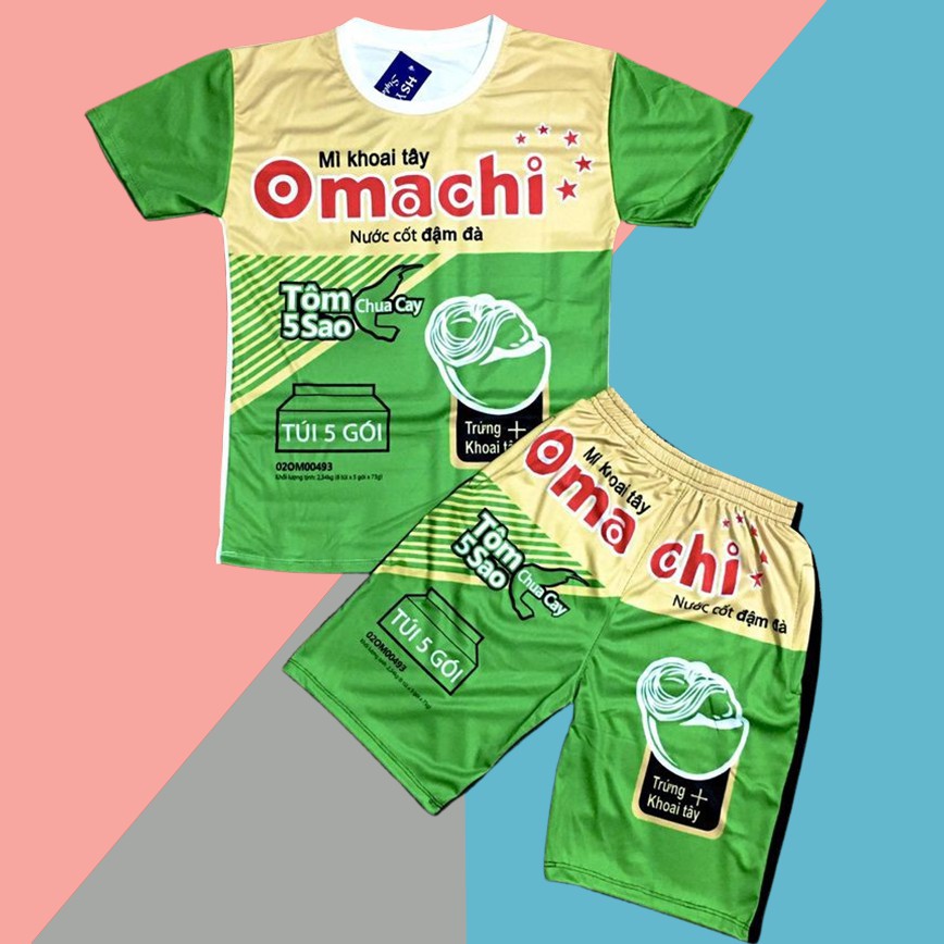 Bộ quần áo gia đình, bộ mì tôm 3 Miền thun lạnh | Bộ đồ nam Chin Su | BigBuy360 - bigbuy360.vn