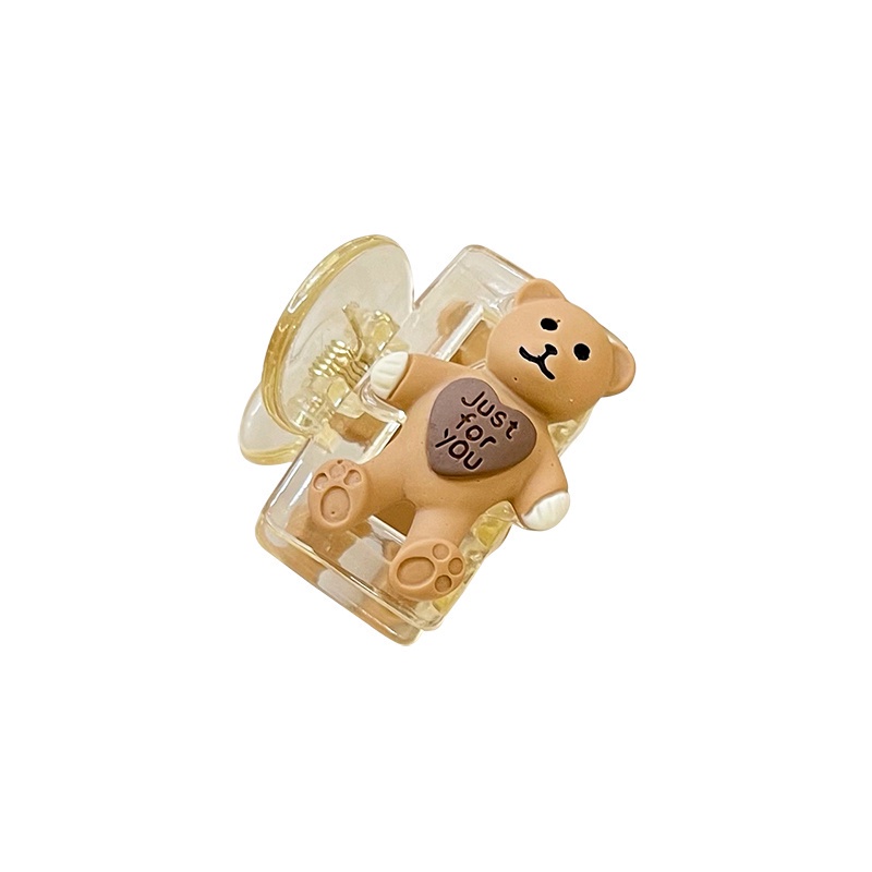 Kẹp Tóc Hình Trái Tim / Gấu Dễ Thương Cho Bé Gái