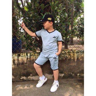 BỘ THUN THỂ THAO BÉ TRAI