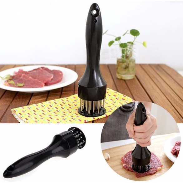 Dụng cụ dầm thịt mềm cho gia đình với kim bằng thép hợp kim không gỉ tiện lợi cho nhà bếp 1337 KOREA STORE88