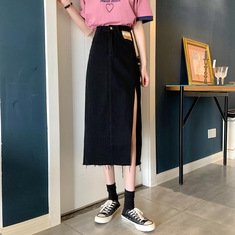 Chân Váy Midi Lưng Cao Kiểu Hàn Quốc Thời Trang Mùa Hè Cho Nữ