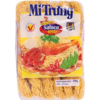 Mì Trứng Sợi Nhỏ Safoco - 500G