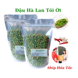 1kg Đậu Hà Lan tỏi ớt An Nhiên, đồ ăn vặt dinh dưỡng