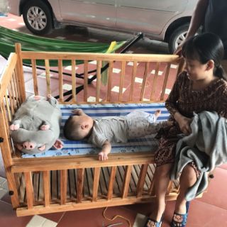 Cũi giường cho bé