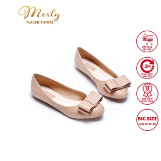 Giày búp bê nơ ngang Merly 1111