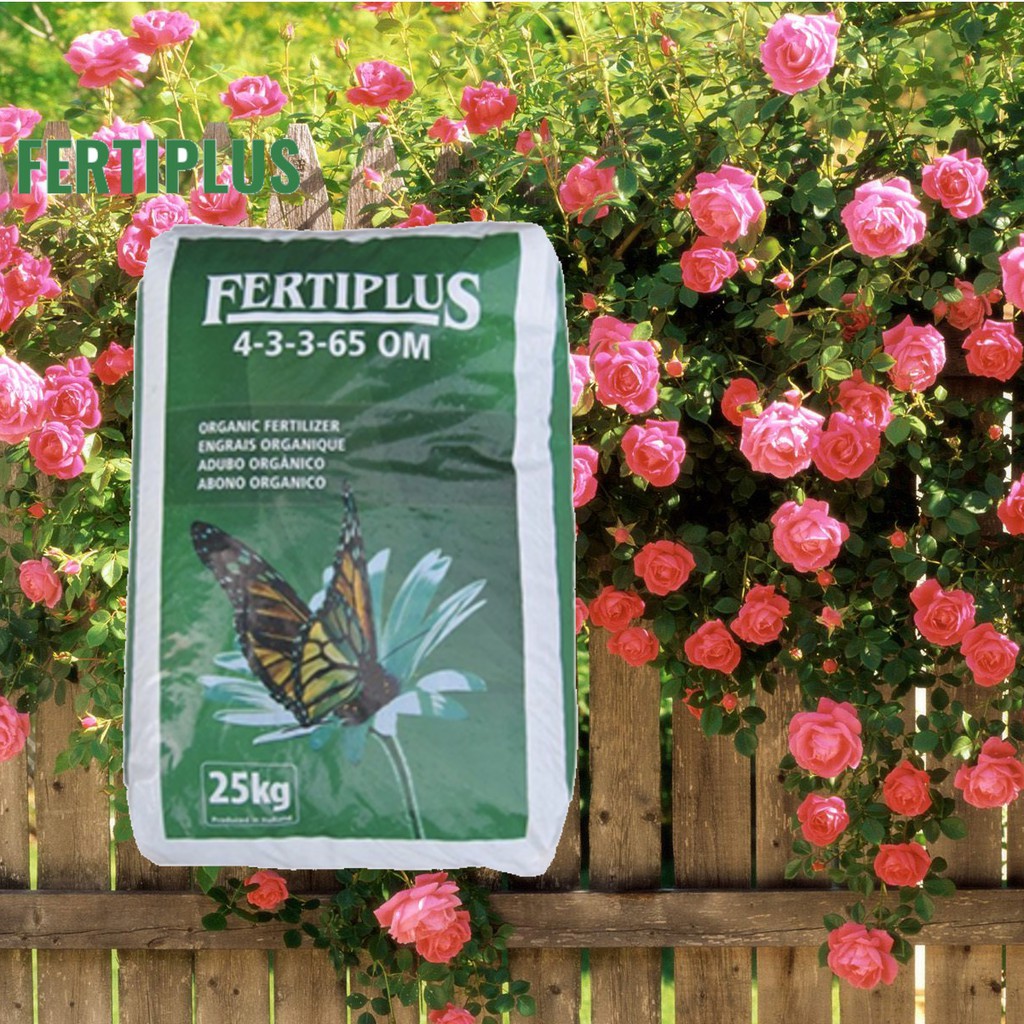 Phân Hữu Cơ Cao Cấp Nhập Khẩu Hà Lan (1kg), phân bón hữu cơ Fertiplus dùng cho hoa hồng, cây kiềng, rau màu...