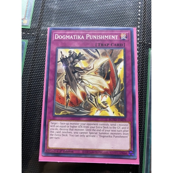 Thẻ bài Yugioh Dogmatika Punishment - Common