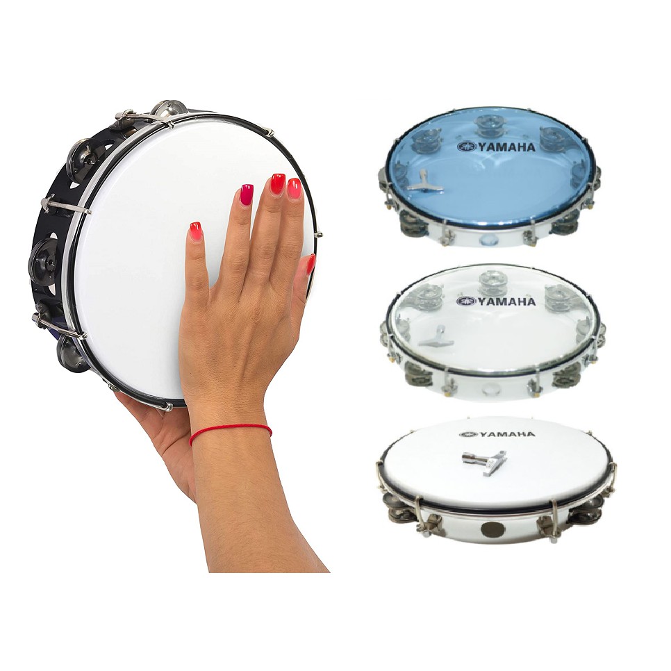 [Giao nhanh 2h] Trống Tambourine Yamaha MT6-11955 Trống Gõ Bo lắc tay (Trống chơi nhạc chế gõ po - Xipo)