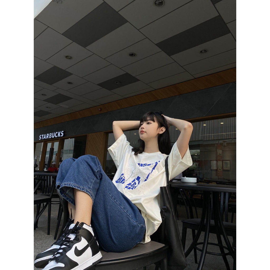 Áo thun trơn tay lỡ Levent Musik phông Unisex form rộng oversize Ulzzang - Gin Store