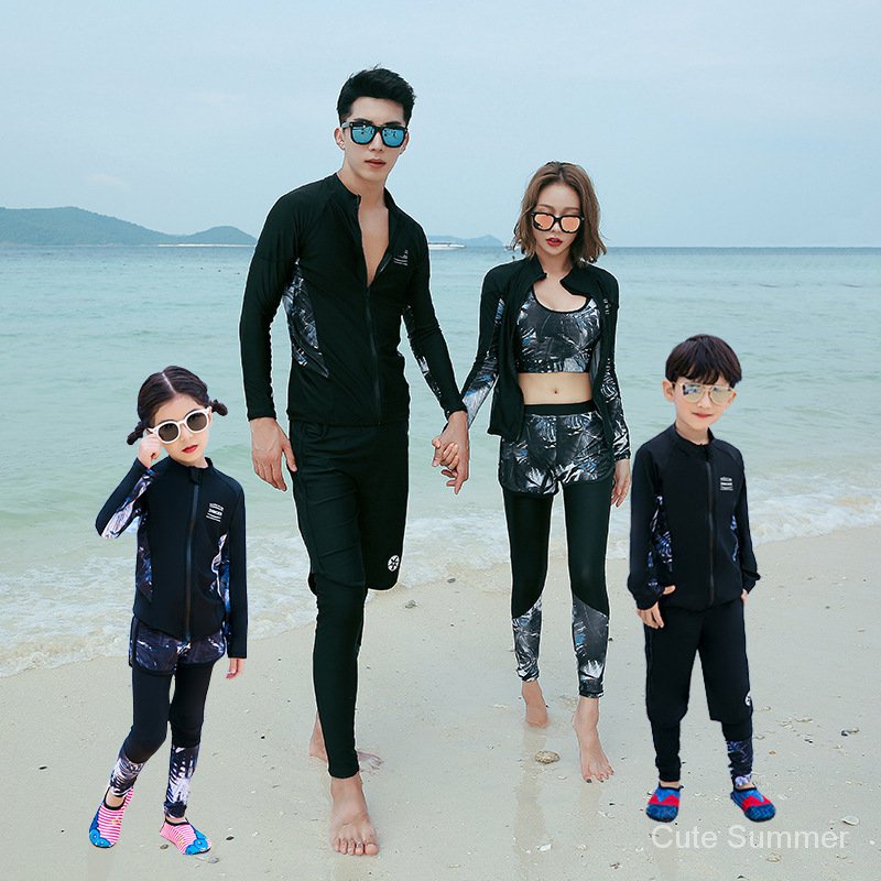 Mới Bộ Đồ Lặn Tay Dài Chống Nắng Dành Cho Nam Và Nữ