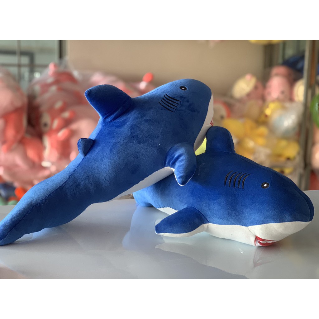 Cá Mập Bông Có Răng,Thú Bông Cá Mập ❤️Xưởng Gấu Hoa Bình❤️