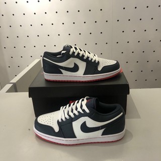 (FREE SHIP + HỘP ) Giầy Thể Thao JORDAn Thấp Cổ Màu Xanh Tím Than Đế Đỏ