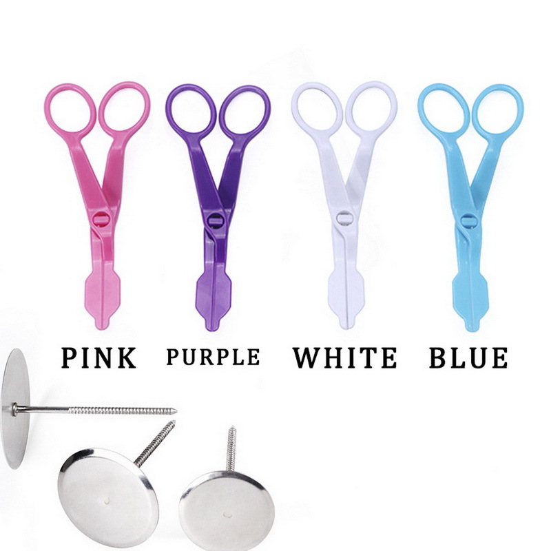 Kéo Nhựa Hỗ Trợ Bắt Kem Trang Trí Bánh