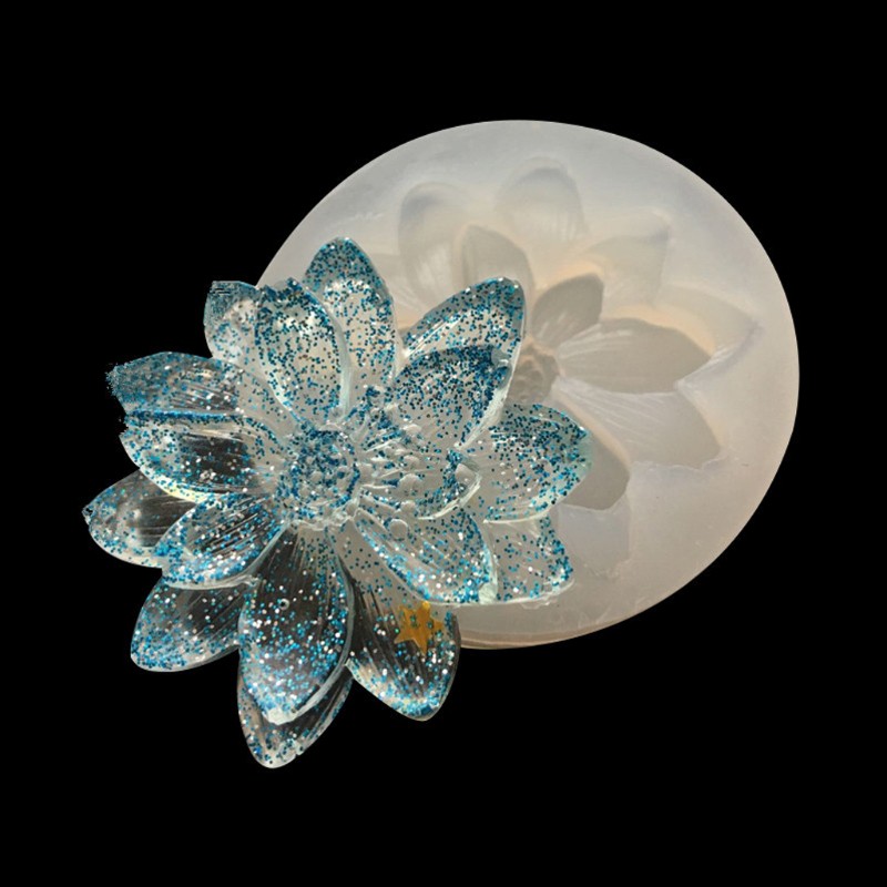 Khuôn silicon đổ resin làm trang sức tạo hình bông hoa