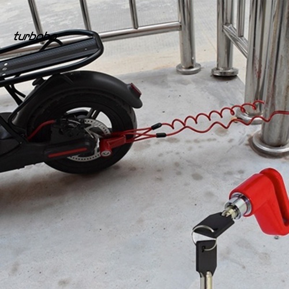 Bộ Khóa Đĩa Phanh Xe Đạp Điện Xiaomi M365 Kèm Dây Chuyên Dụng