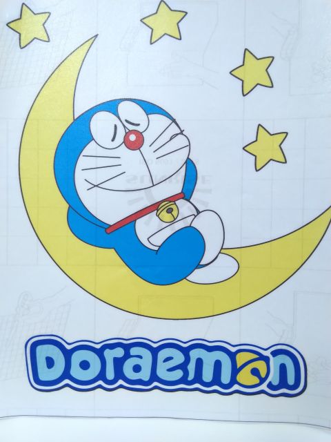 🌻DECAL DÁN NẮP BỒN CẦU 🎀 DORAEMON HOUSE
