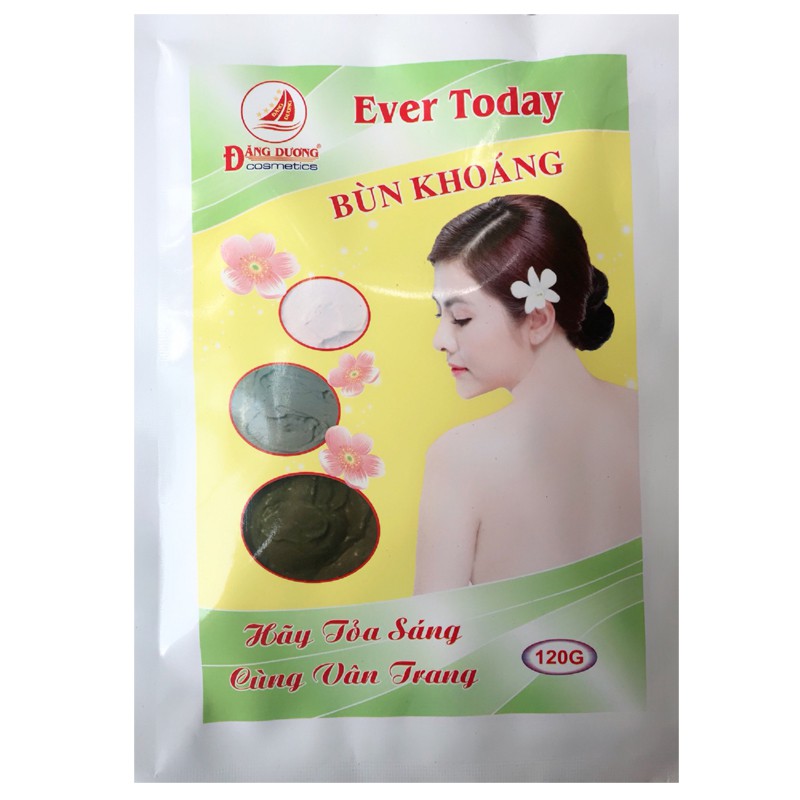 Kem và Bột tắm trắng Bùn Khoáng EVER TODAY (120g)