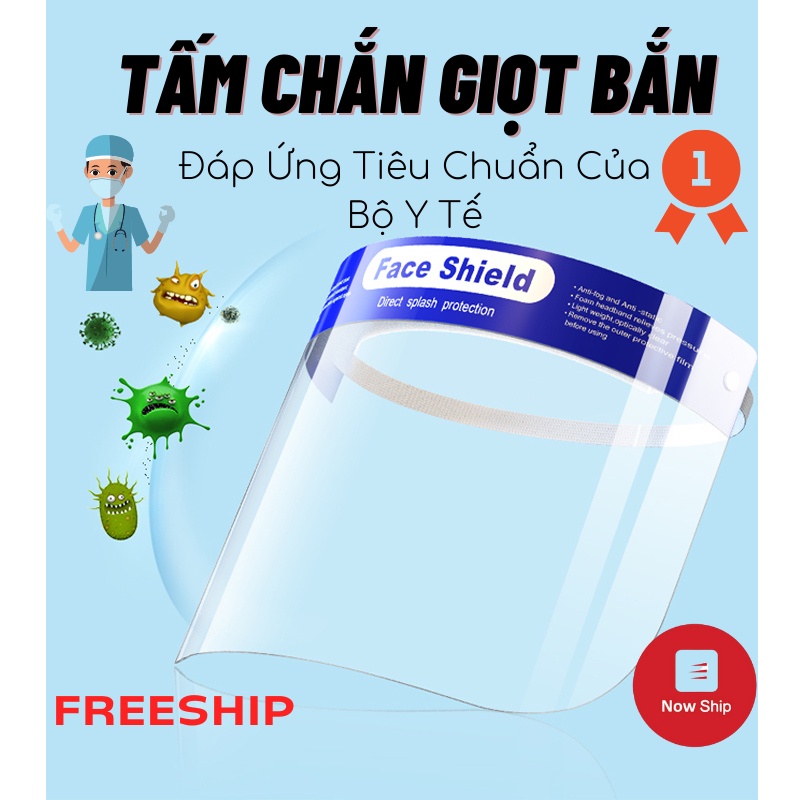 Kính Chắn Giọt Bắn, Tấm Chắn Giọt Bắn Phòng Dịch Trong Suốt Kháng Khuẩn, Bảo Vệ Mắt titan.st