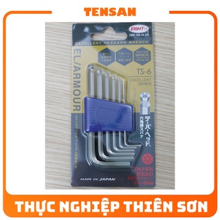 Bộ lục giác EIGHT TS-6 Excellent Series 1.5- 5mm (Made in Japan)