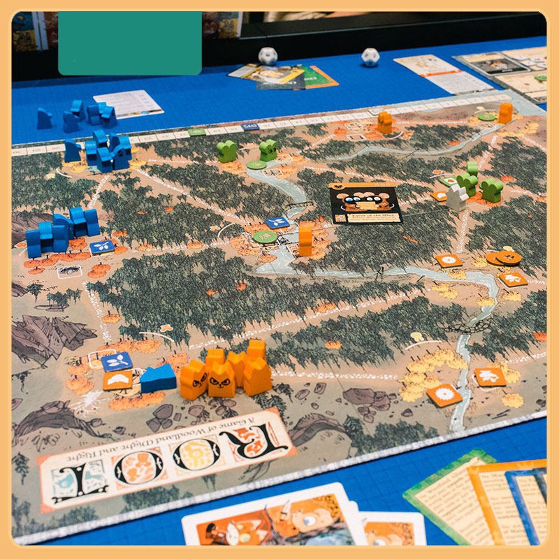 Leder Games Root Board Game | Bộ trò chơi Root - Khu Rừng Hỗn Loạn  - wargame chiến lược gay cấn hack não với thiết kế nhí nhảnh cute